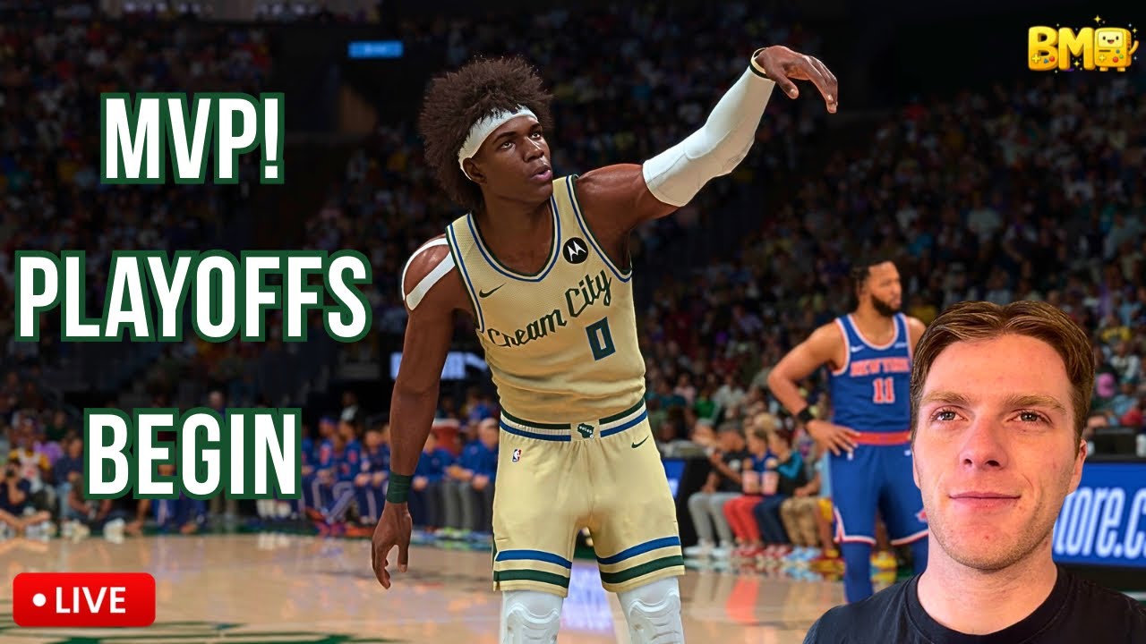 MVP! PLAYOFFS START NOW! - KJ Hardy MyCareer (LIVE)