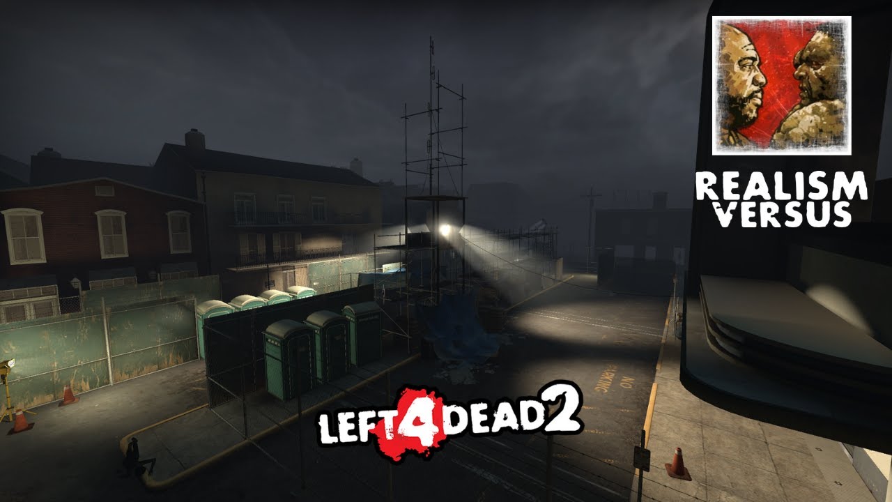 LEFT 4 DEAD 2 - THE DARK PARISH - REALISM VERSUS #2