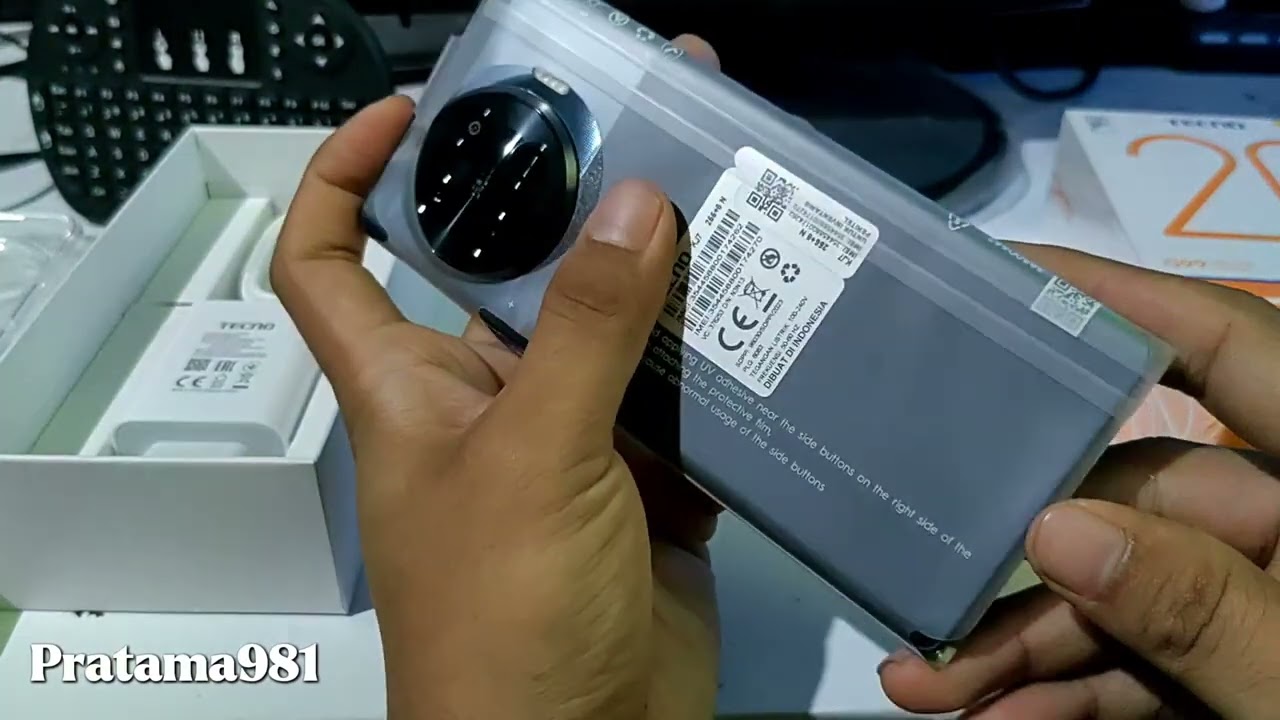 Unboxing Tecno spark 20 pro plus 