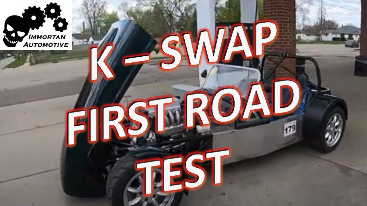 First Test Drive: Lotus 7 K Swap