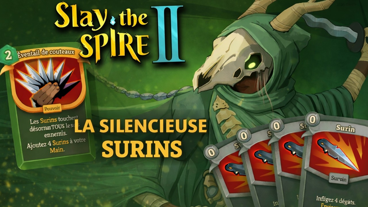 Slay the Spire 2 : La SILENCIEUSE FULL SURINS FR