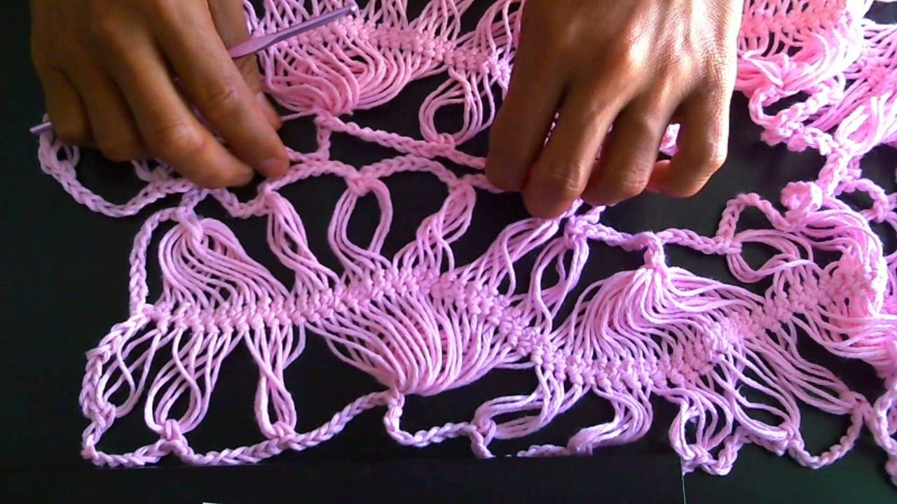hairpin lace bluza