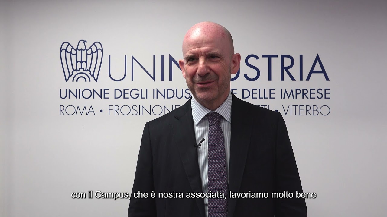 Collaborazione UCBM e Unindustria - Interviste a Angelo Camilli e Massimo Tarquini