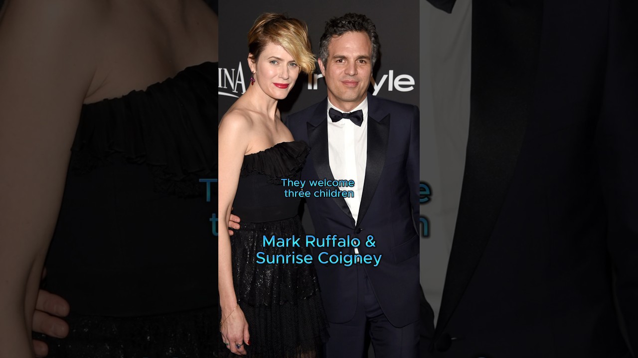 &hearts;️ Mark Ruffalo and Wife Sunrise Coigney&hellip; #celebrity #love