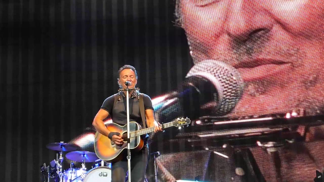 Bruce Springsteen - For You - solo acoustic - Live@Olympiastadion Munich 17.6.2016