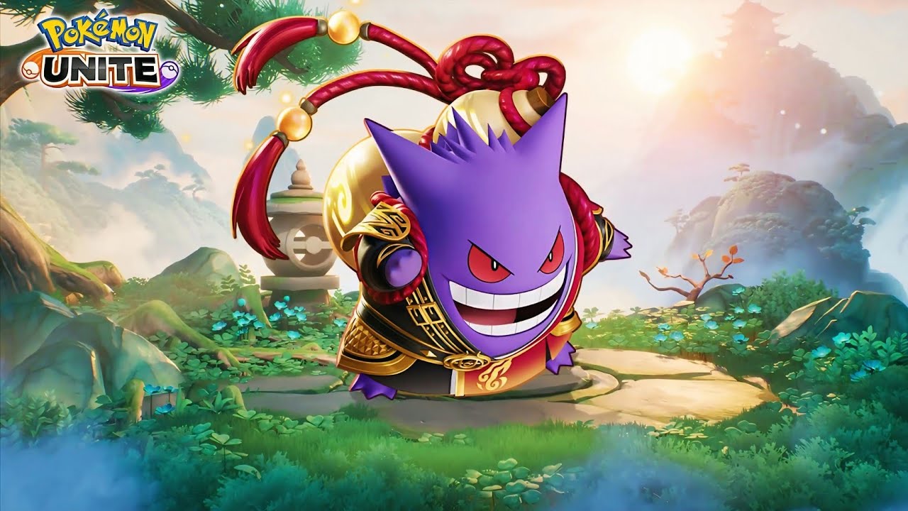 Gengar New Treasure Chest Official Trailer Orange Tag Holowear -  Pok&eacute;mon Unite