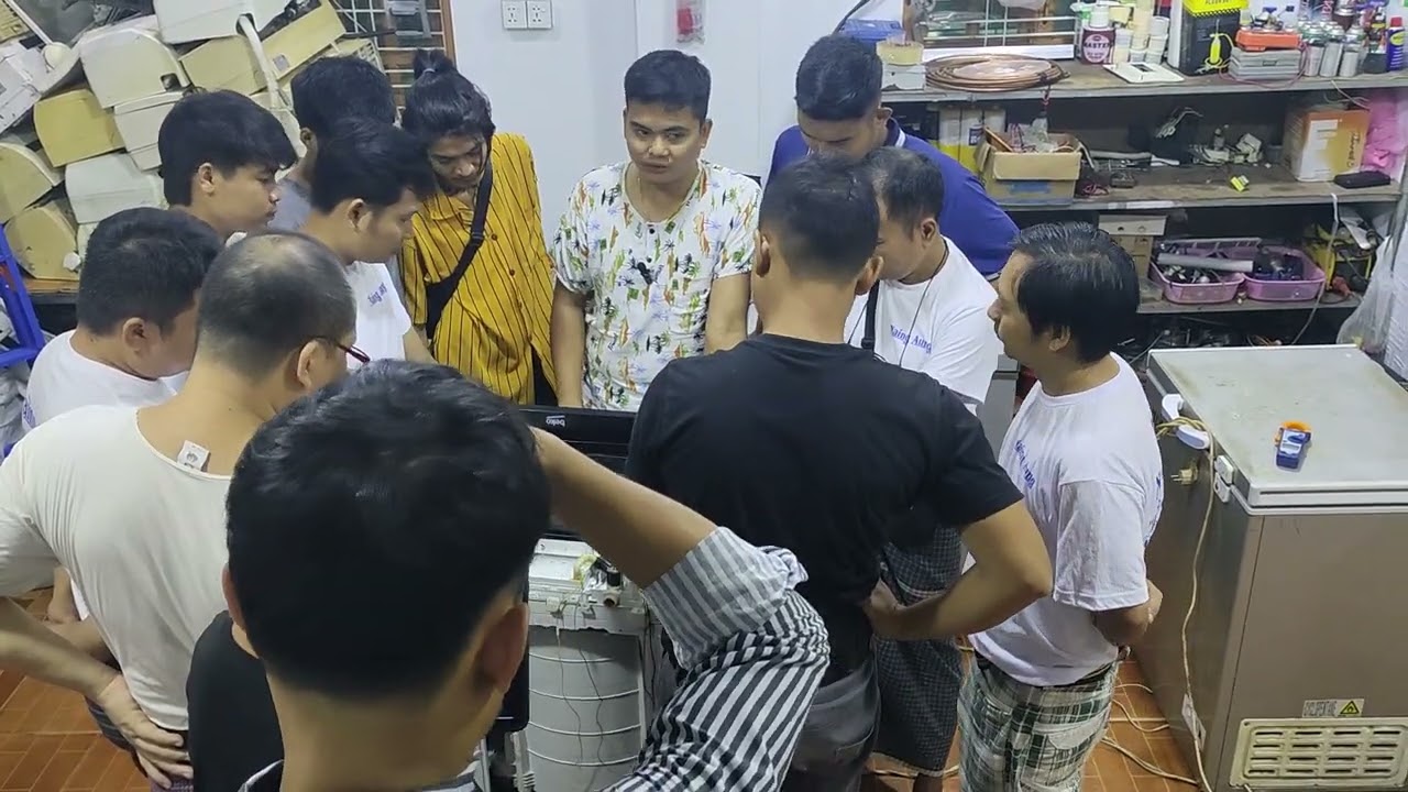 အဝတ်လျှော်စက် ပြုပြင်နည်းများ သင်ကြားပေးခြင်း
