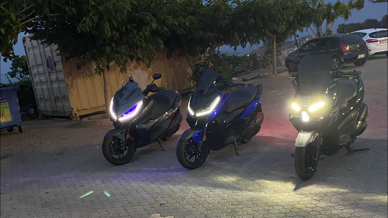 Zontes d350 vs e350 vs m310