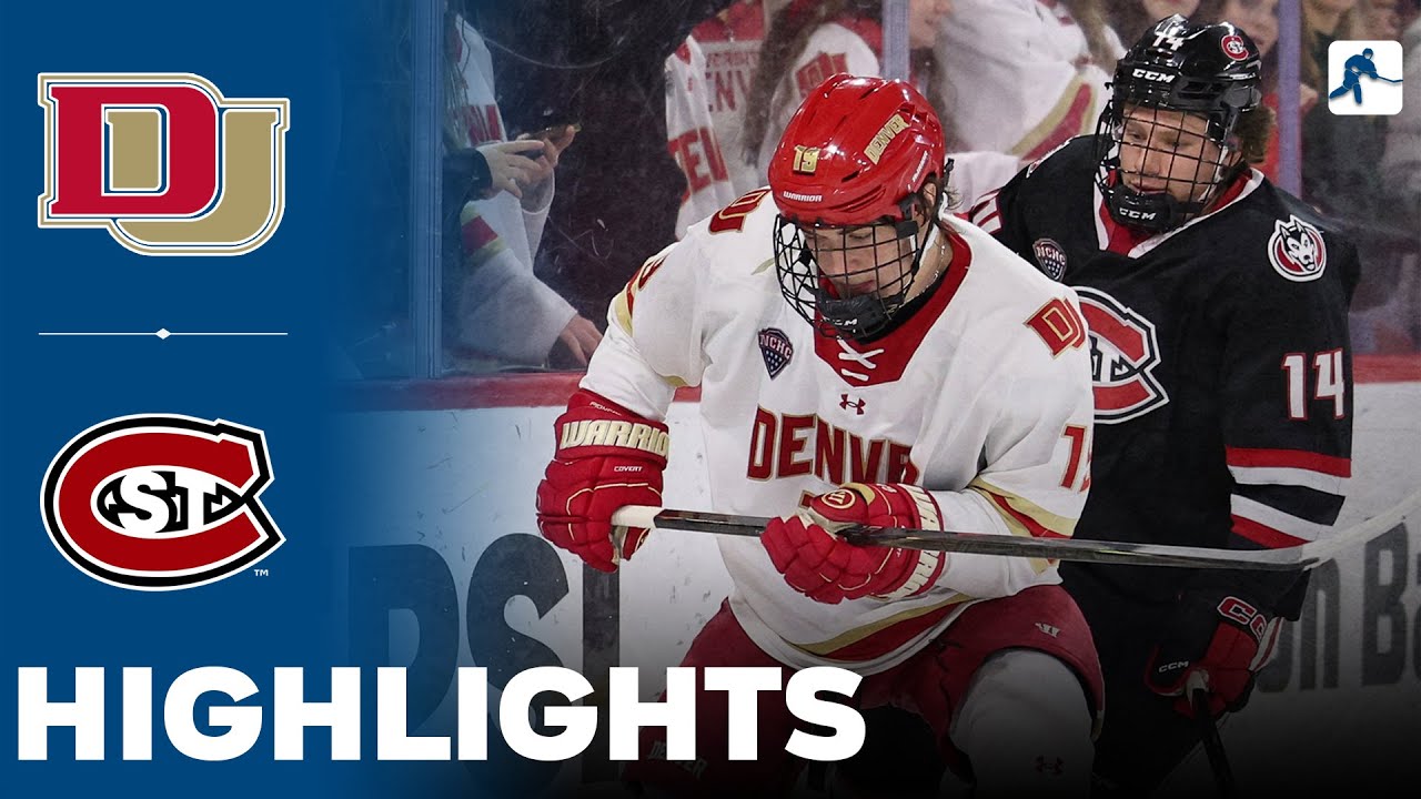 Denver vs St Cloud State | NCAA College Hockey | Highlights - January 24, 2026