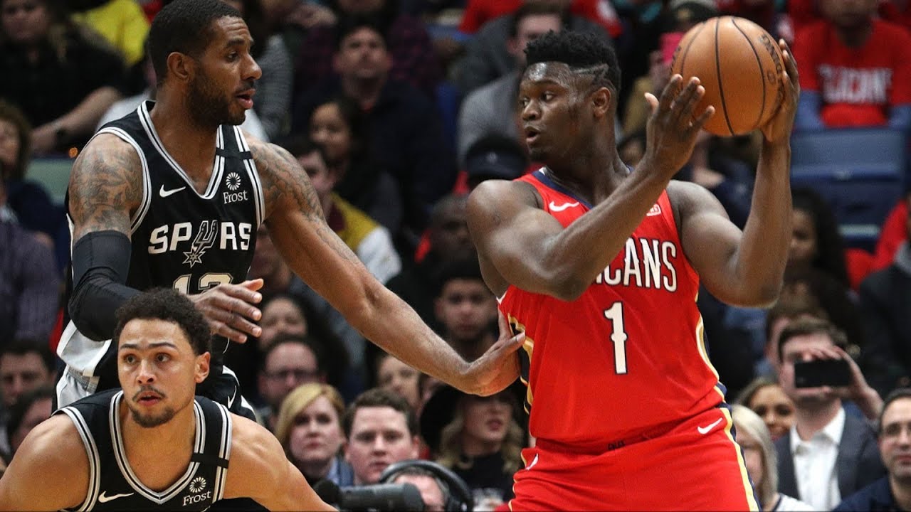 Zion Williamson's NBA Debut vs Spurs! Dominates 4th! 2019-20 NBA Season