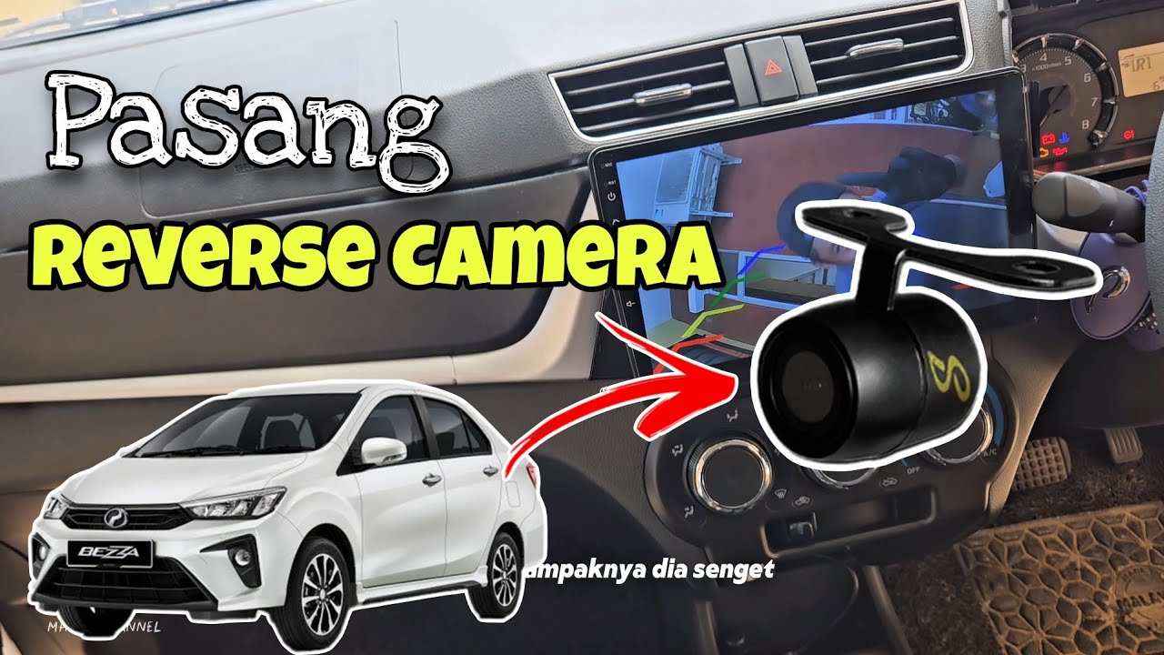 Sambung camera reverse Bezza 2025 || Stinger Android P9