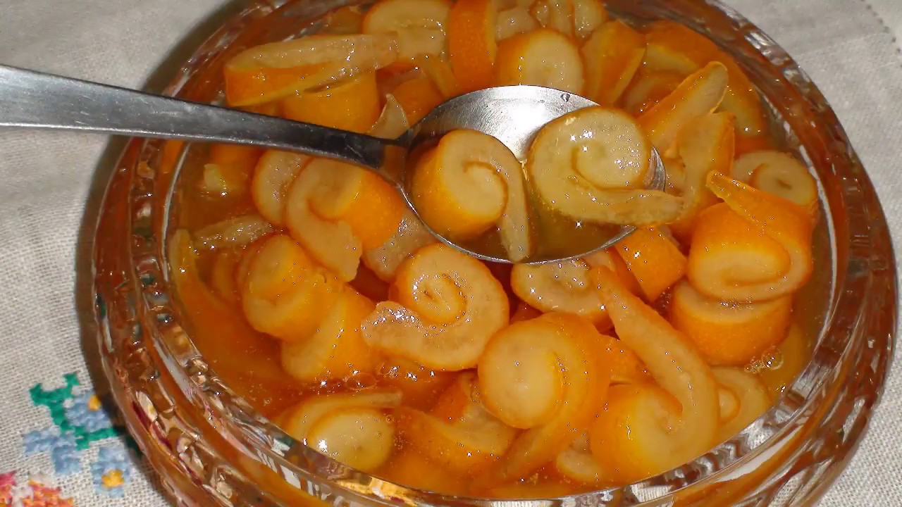 Portagal gabığı mürəbbəsi