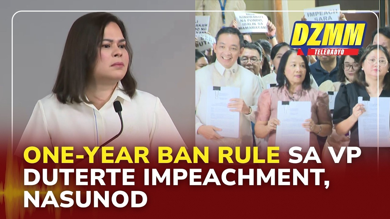 One-year bar rule followed ahead filing new Duterte impeachment complaint: Colmenares | 02 Feb 2026