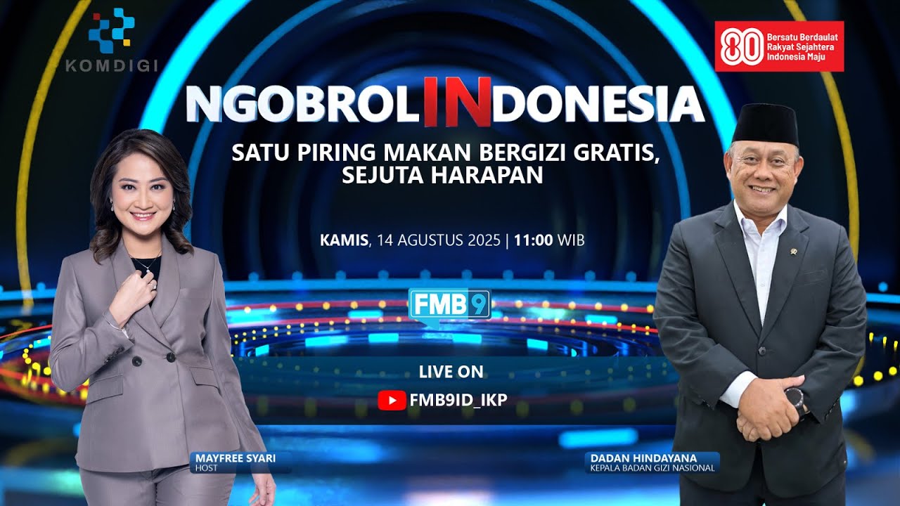NgobrolINdonesia - Satu Piring Makan Bergizi Gratis, Sejuta Harapan