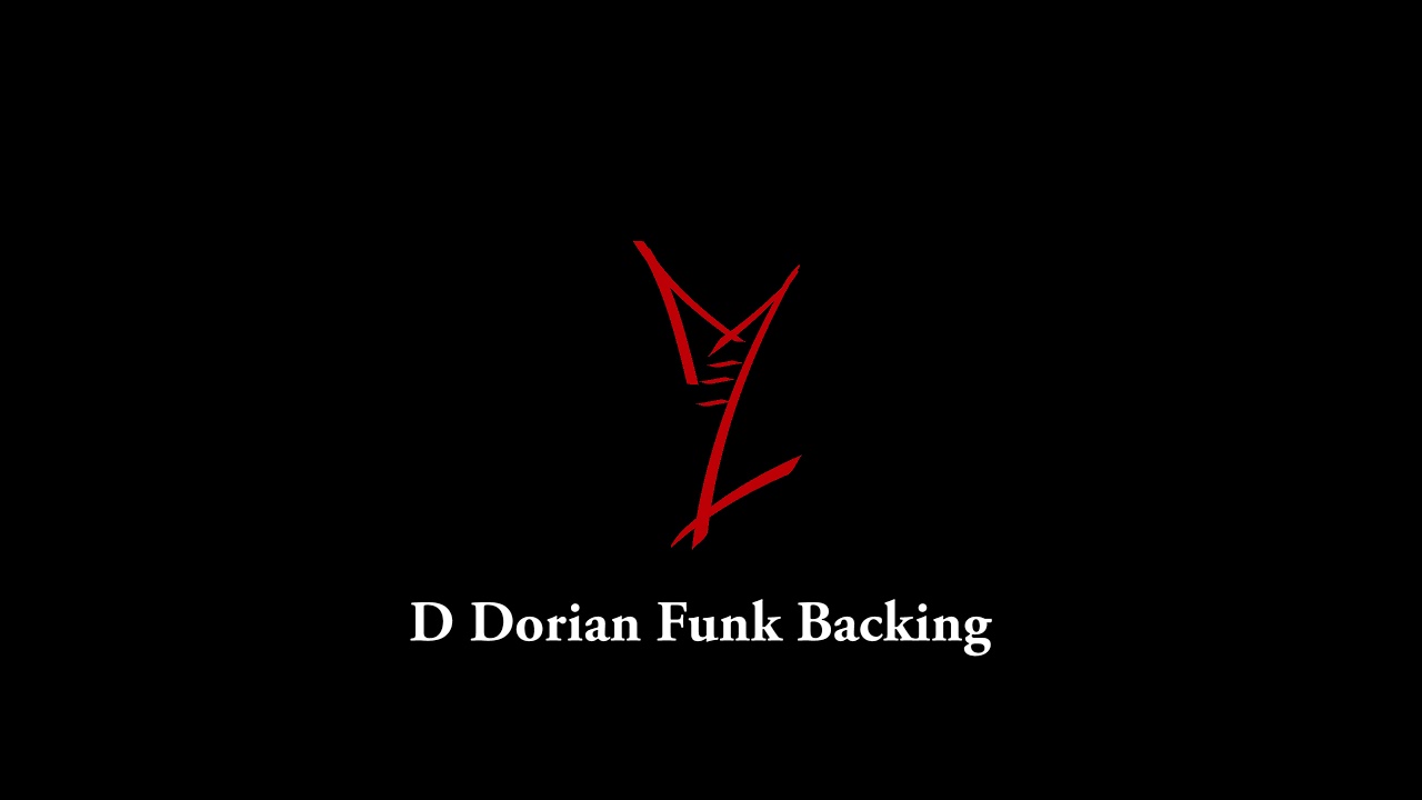 D Dorian Funk Backing Track