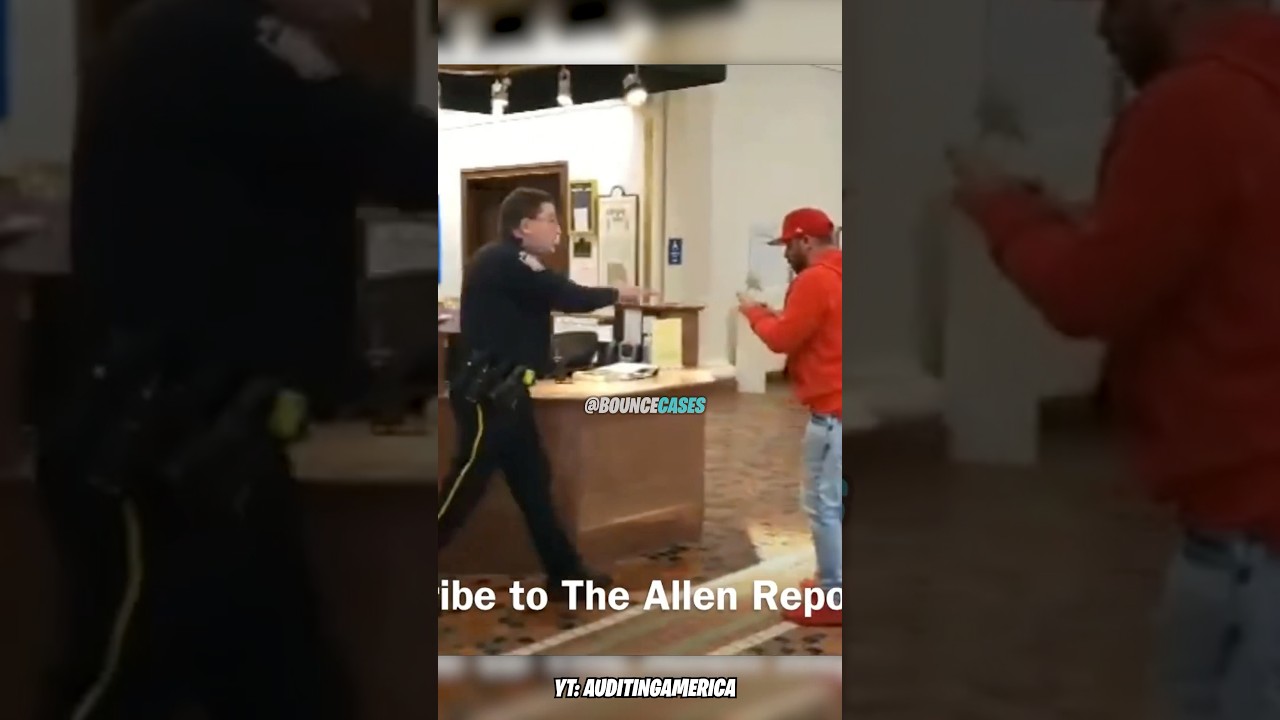 Tyrant cop ATTACKS auditor 🫢