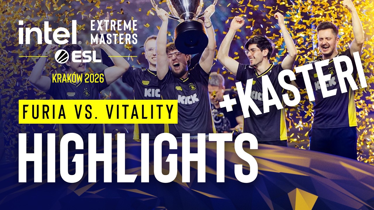 IEM Kraków 2026 | Grand Final | #FURIA vs. #Vitality | Highlights + KASTERI