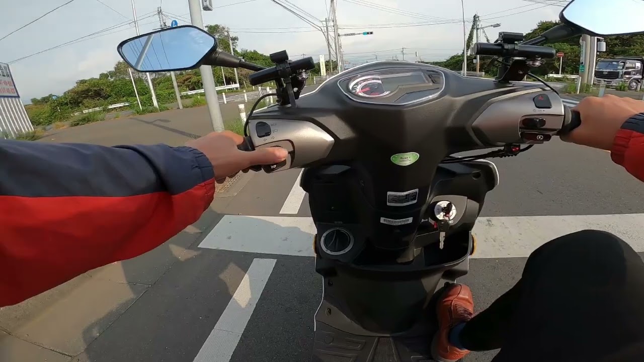 PGO ティグラ150 整備後の試乗で一回り
