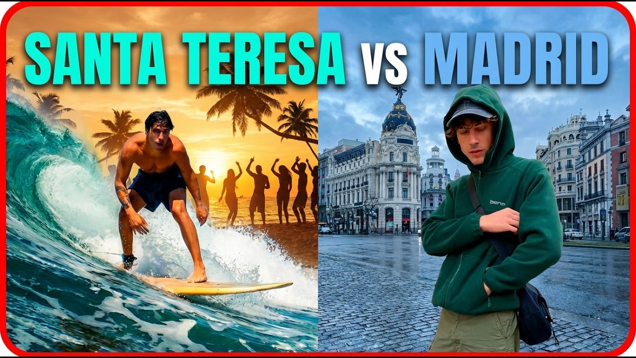 un dia en Santa Teresa vs uno en Madrid… ¿cuál elegirías?