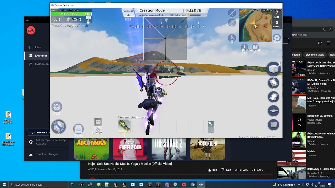 Creative Destruction - NoClip Hack
