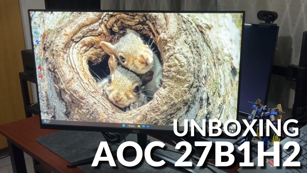 UNBOXING: AOC 27B1H2 Monitor