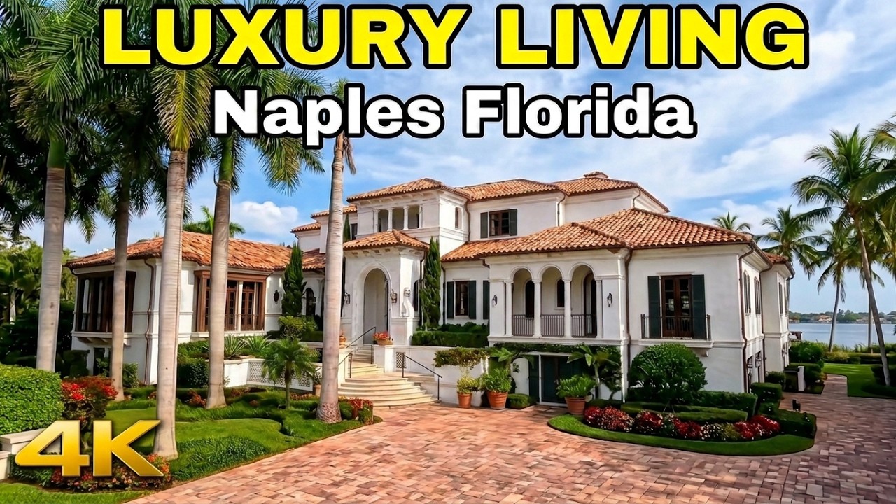 These Naples Estates Are Insanely Expensive [4K]