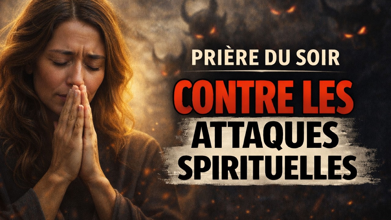 PRIÈRE DU SOIR CONTRE LES ATTAQUES SPIRITUELLES