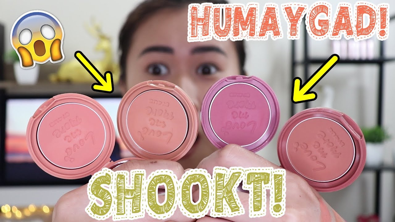VIRAL TOH!! THE BEST DRUNK BLUSH?! 4U2 Cosmetics Blushes REVIEW!