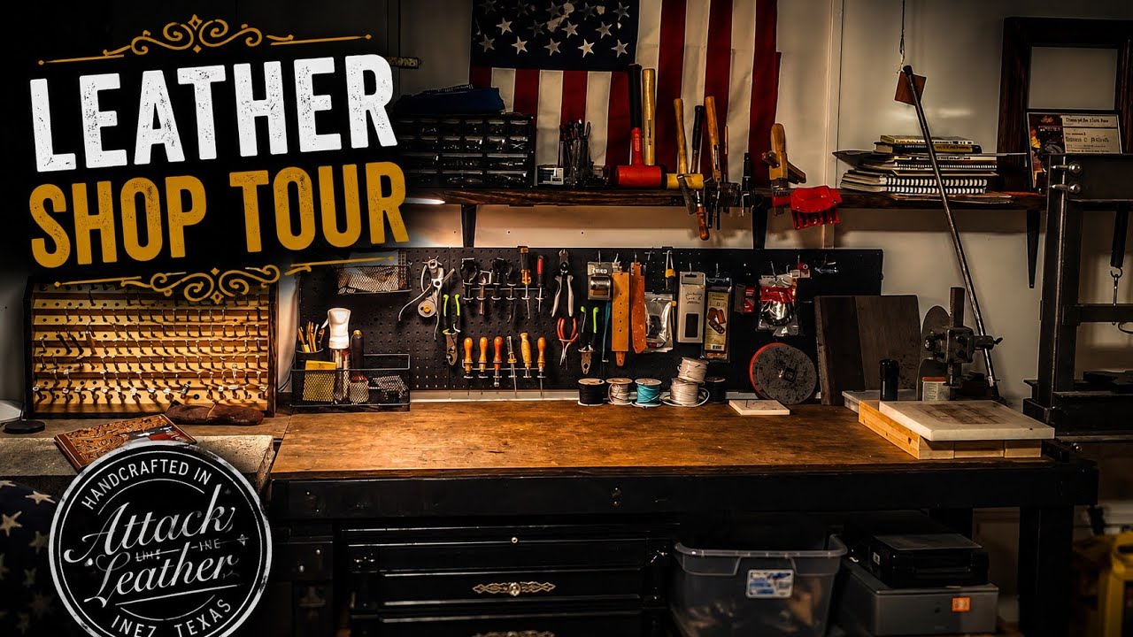 Attack Line Leather Shop Tour