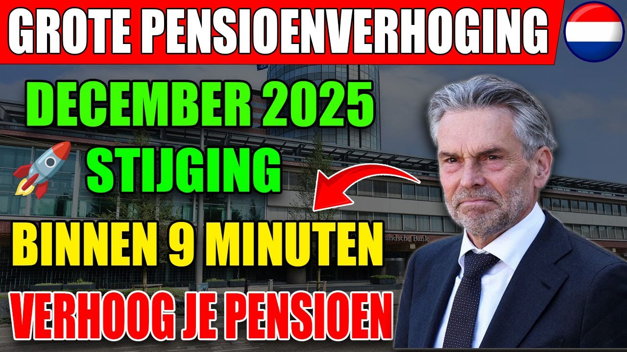 Netherlands Pension Rise Confirmed! December 2025 Increase, AOW Seniors Get Major Boost