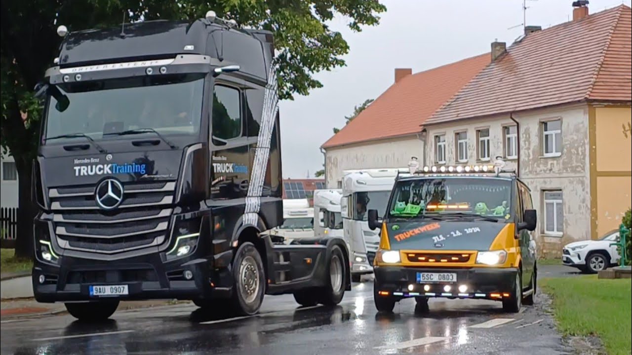 Truckweek 2024 / spanilá jízda Vrbno nad Lesy