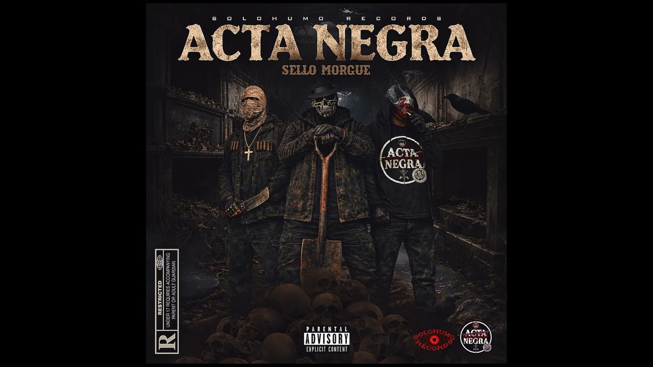 SELLO MORGUE / ACTA NEGRA / SOLOHUMO RECORDS.