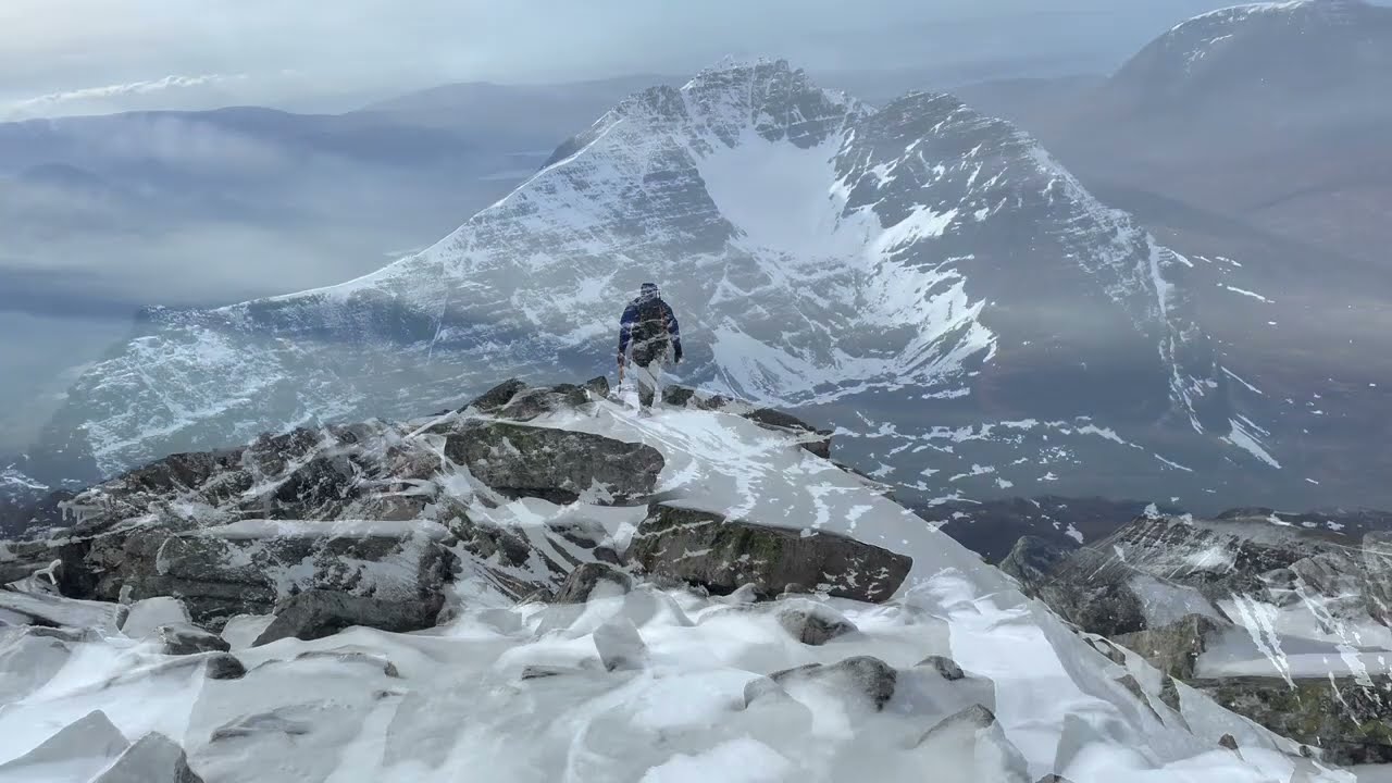Liathac and Central Gully, Coireag Cham