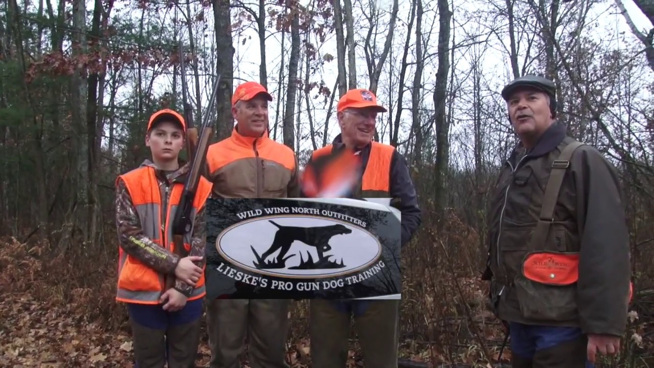 2017 Michigan Grouse Hunt with Bird Dogs Afield