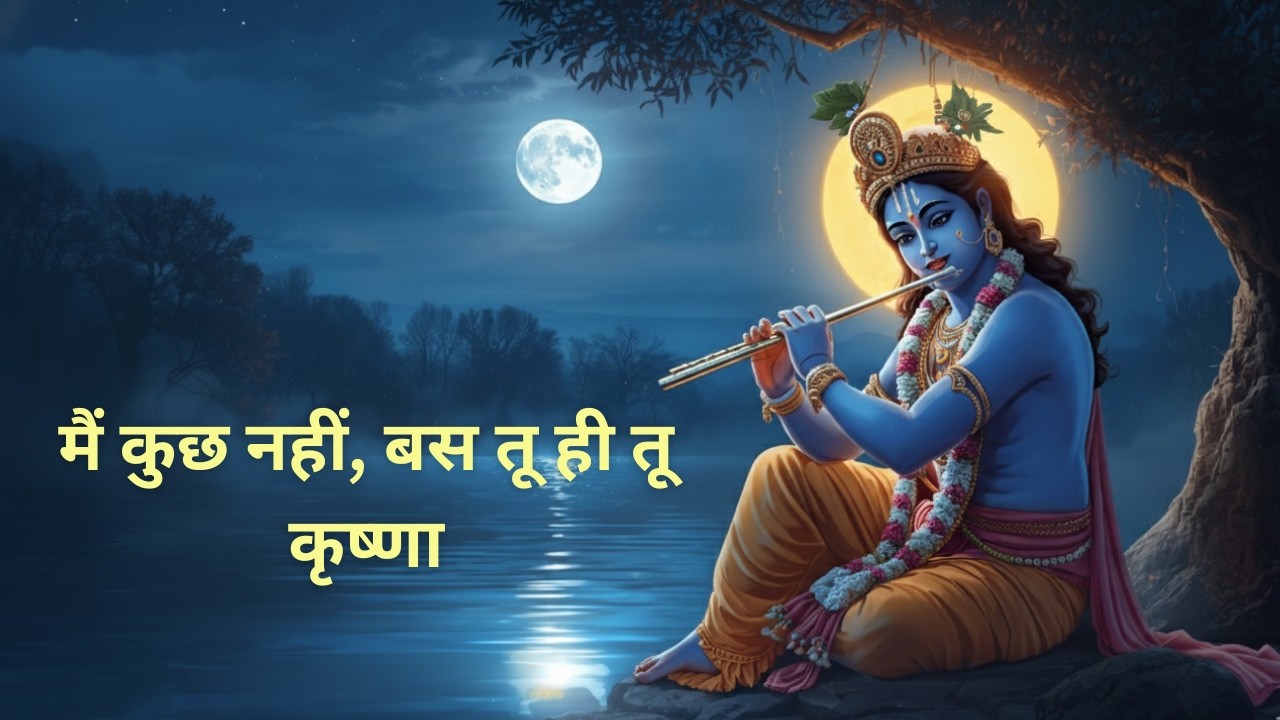 मैं कुछ नहीं, बस तू ही तू कृष्णा | Heart Touching Krishna Bhajan | Soulful Krishna Meditation Music