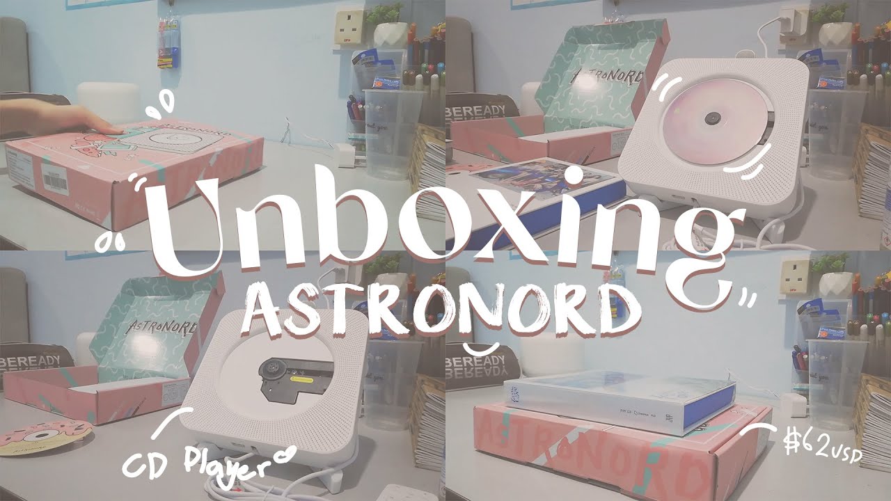 Unboxing Vlog | Astronord CD Player Unboxing | RoWithJason