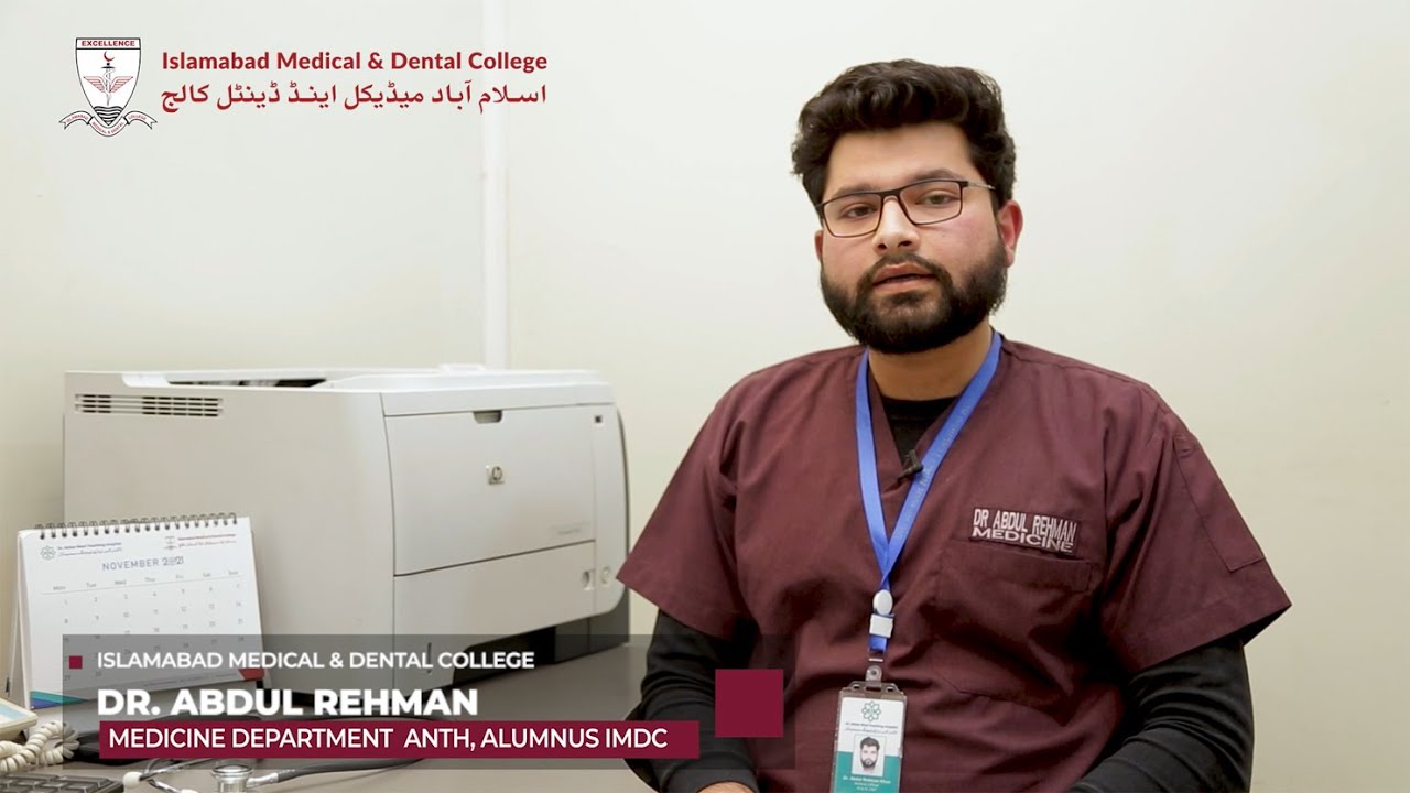 Dr. Abdul Rehman | IMDC Alumnus