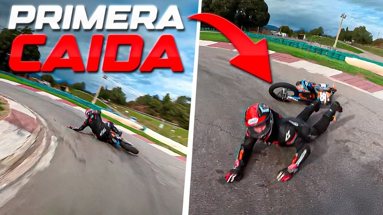 Estreno nueva moto de la peor manera posible…