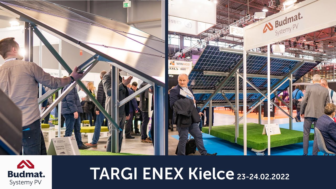 Budmat Systemy PV na Targach ENEX 22