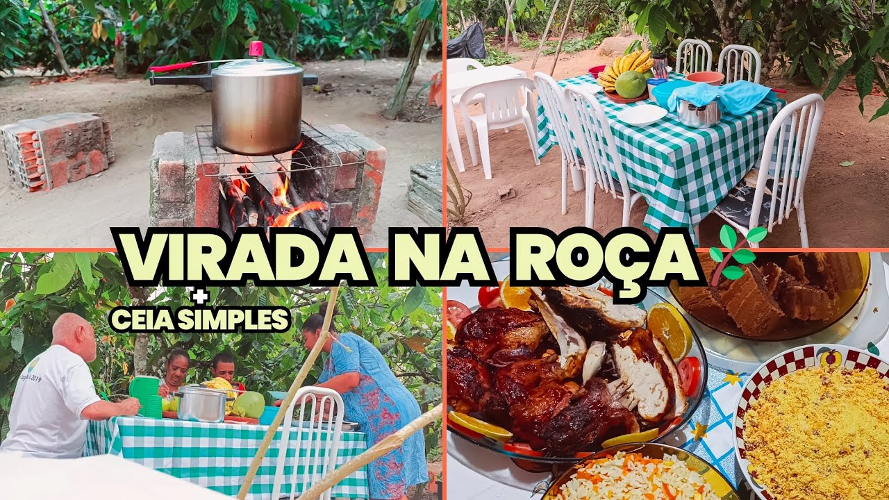 Virada na Roça 🌿 Preparativos da Ceia de Ano Novo