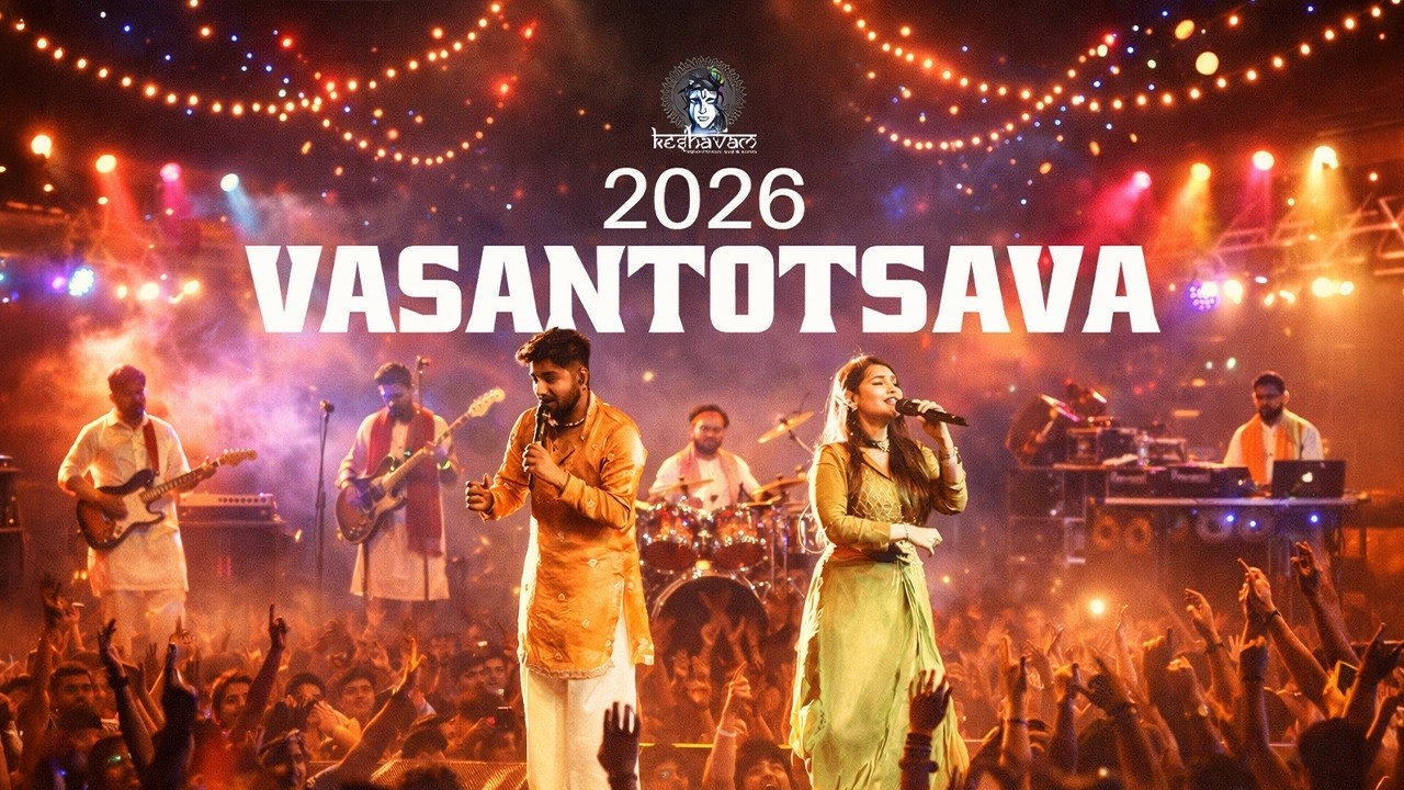 Vasantotsava 2026 | Bhajan Clubbing | Keshavam Devotional Rock Band Live DU Colleges