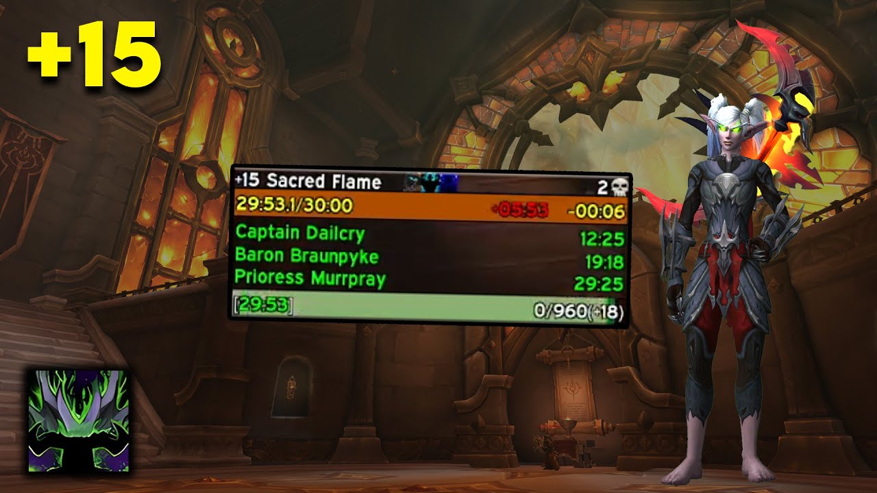 +15 The Priory of The Sacred Flame | VDH PoV | PTR The War Within WOW 11.1
