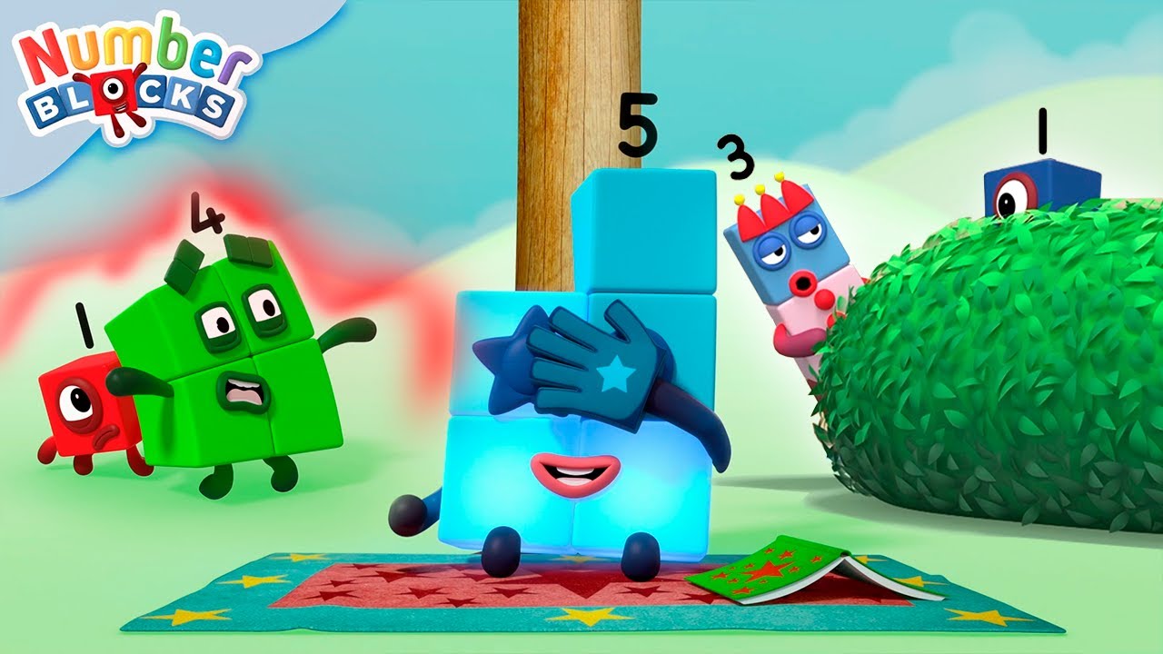 Le cache-cache des chiffres | Résoudre des problèmes mathématiques | ​Numberblocks en français