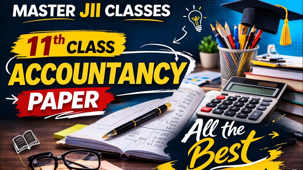 11th Class Accountancy Paper | Accounts Important Questions paper | Cbse 