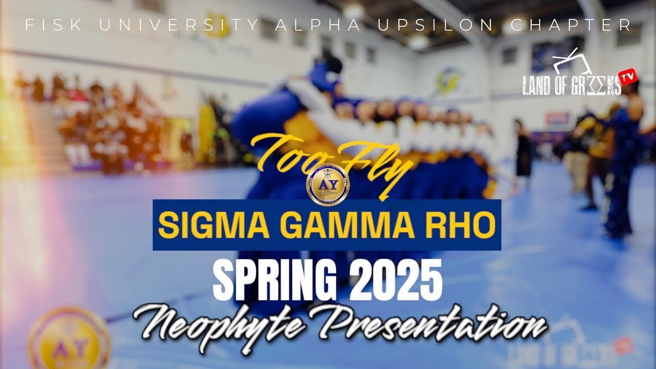 Too Fly AY Chapter of Sigma Gamma Rho Spring 25 Probate at Fisk University