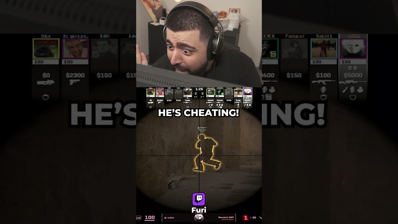 CS2's Richest Cheater?! 🤔 #cs2 #csgo