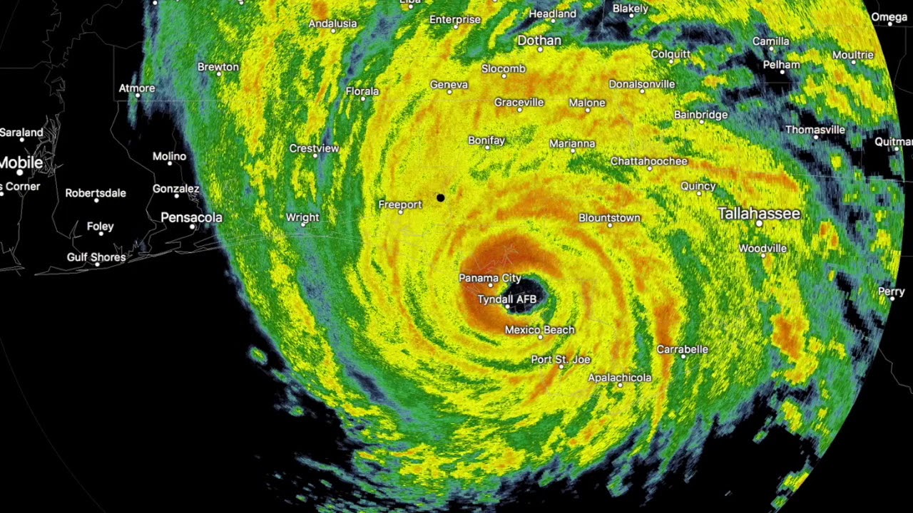 More Hurricane Michael Satellite and Radar Loops