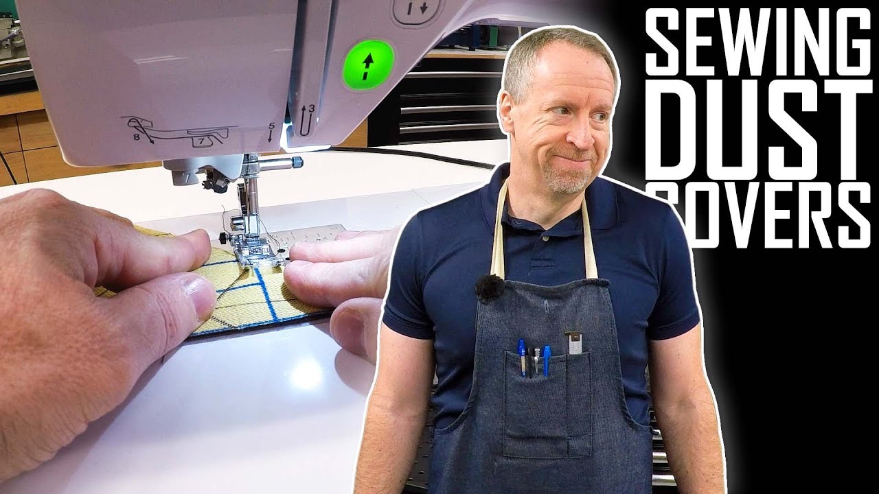 Sewing Dust Covers For The Shop | Plasma Table Monitor Mount Part II
