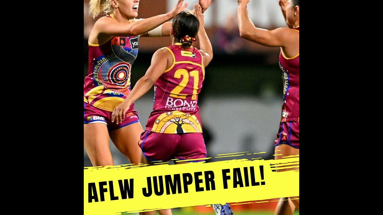 🏈 Check Out This AFLW Jumper Design FAIL!