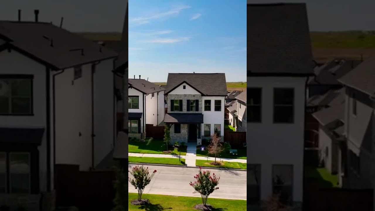 Front door entry to this beautiful home south of Fort Worth, Tx. New construction listed at $547,990
